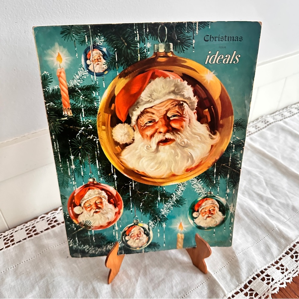Vintage ideals Christmas magazine 1950